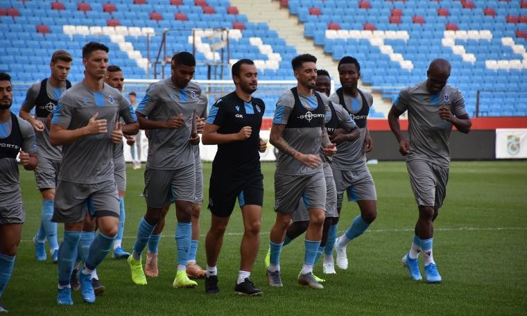 Trabzonspor'da Sparta Prag maçı hazırlıkları