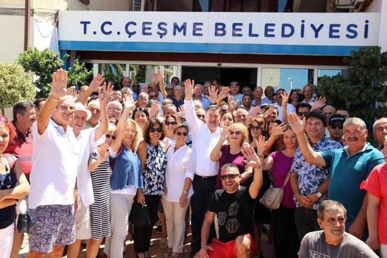 'Çeşme bizim evimiz'