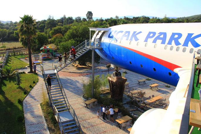 Airbus alıp restoran yaptı