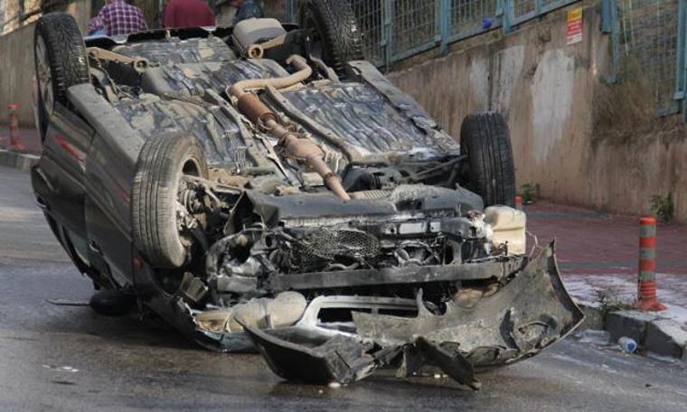 Başkentte alkollü sürücü kaza yaptı: 5 yaralı