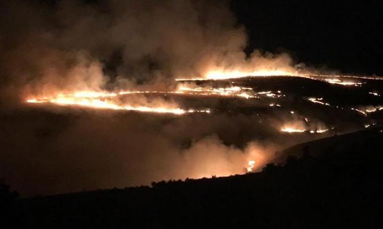 Tokat’ta örtü altı yangını