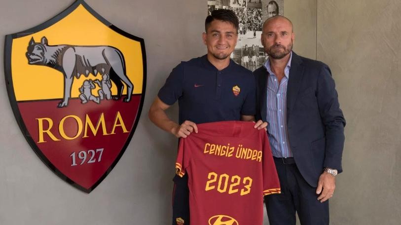 Cengiz Ünder, Roma ile sözleşmesini uzattı