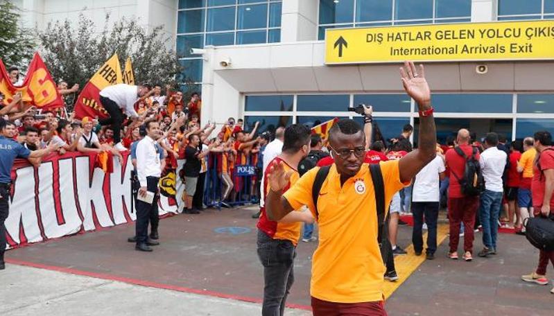 Galatasaray kafilesi Denizli'de