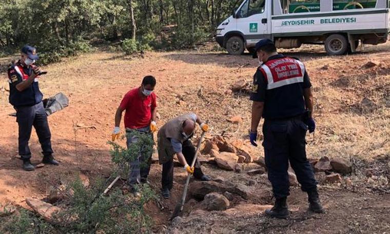 44 gündür kayıp olan adamı oğlu öldürmüş ve gömmüş