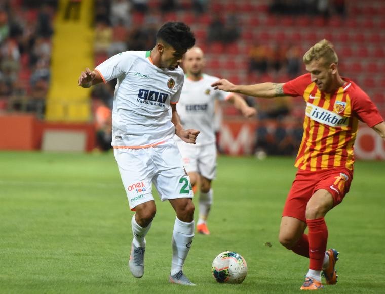 Kayseri'de kazanan Alanyaspor