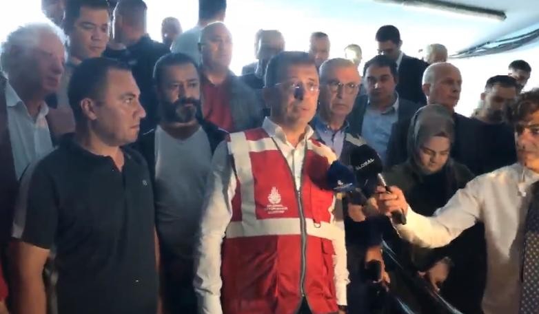 İmamoğlu: Meteoroloji'den ikaz çok geç geldi