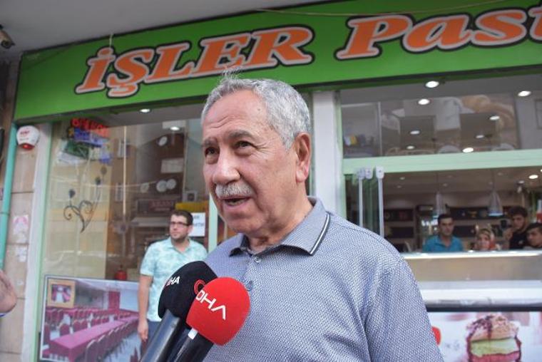 Bülent Arınç, FETÖ firarisi Mehmet İşler'in pastanesine yine gitti