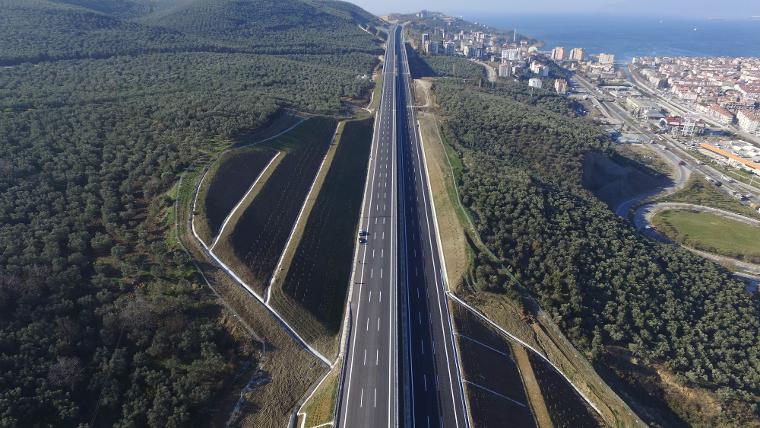 Türkiye'nin en pahalı yolunu, Erdoğan'dan önce test etti