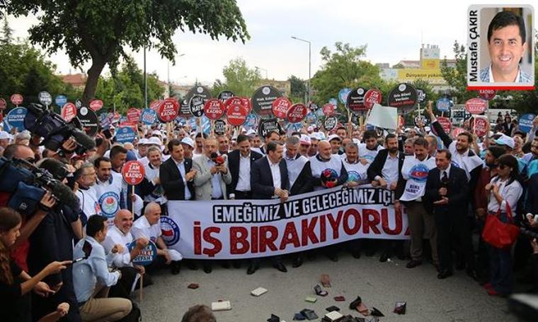 Memurdan zam eylemi: Cüzdan bıraktılar (20.08.2019)