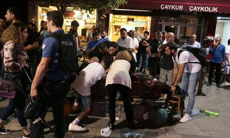 Kadıköy'de kayyım eylemi: Bir yaralı, çok sayıda gözaltı