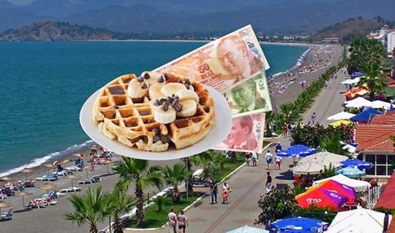 Ölüdeniz'de waffle soygunu... Tanesini 80 TL'ye sattı