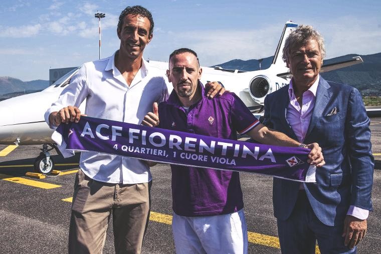 Ribéry Fiorentina'da