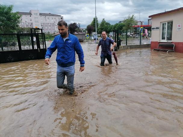 Samsun'da sağanak: 1 kişi yaşamını yitirdi