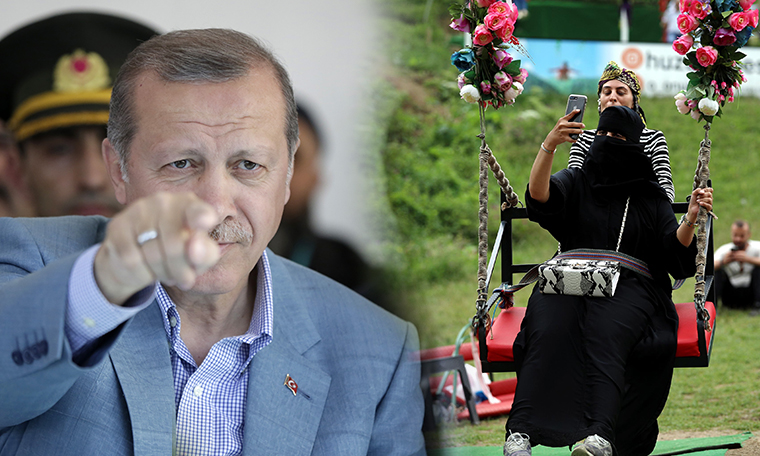 Erdoğan: Ayder yaylasındaki salıncaklar kaldırılacak