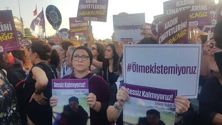 Kadınlar Kadıköy'de haykırdı: Ölmek istemiyoruz (24.08.2019)