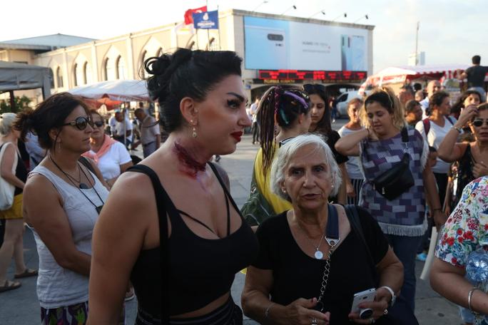 Kadınlar Kadıköy'de haykırdı: Ölmek istemiyoruz (24.08.2019)