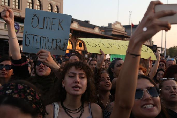 Kadınlar Kadıköy'de haykırdı: Ölmek istemiyoruz (24.08.2019)