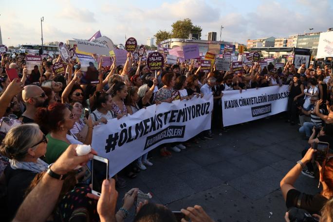 Kadınlar Kadıköy'de haykırdı: Ölmek istemiyoruz (24.08.2019)