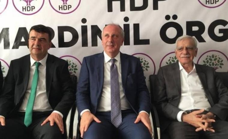 Muharrem İnce, Ahmet Türk'ü ziyaret etti: Dokunulmazlıklar konusunda hata yaptık