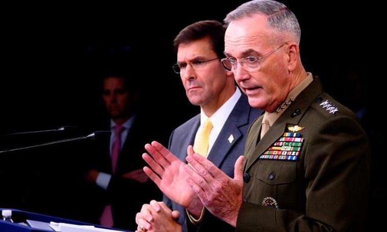 Dunford'dan 'güvenli bölge' açıklaması: Denge kurmaya çalışıyoruz