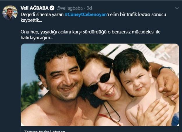 Cüneyt Cebenoyan’ın ardından yakınları sosyal medyada çok sayıda mesaj paylaştı