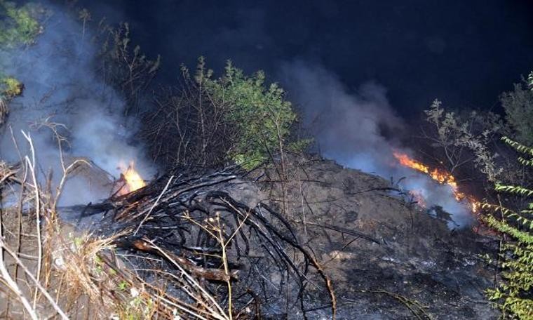 Malkara'da ormanlık alanda yangın: 200 dönümlük alan kül oldu