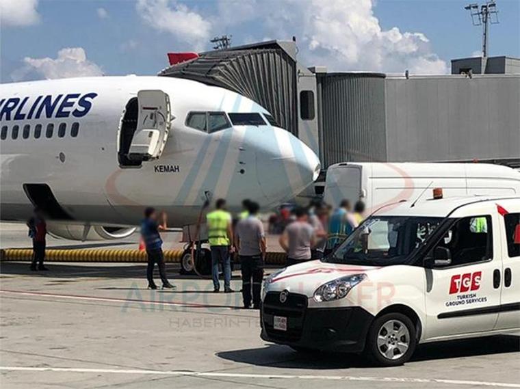 İstanbul'un yeni havalimanında bir kaza daha