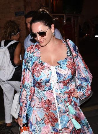 Ünlü yıldız Kelly Brook Bodrum'da