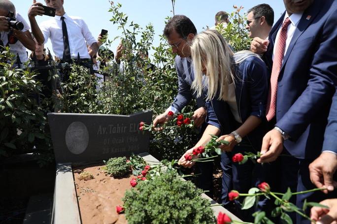 İmamoğlu'nun Diyarbakır ziyaretinden kareler