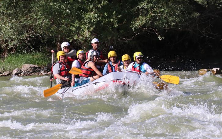 Binali Yıldırım'ın rafting heyecanı: Çocukluğumuzda ırmağa girip çimerdik