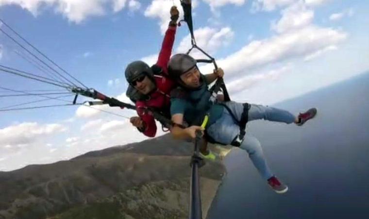 Yamaç paraşütü sporcularının yeni adresi Uçmakdere köyü