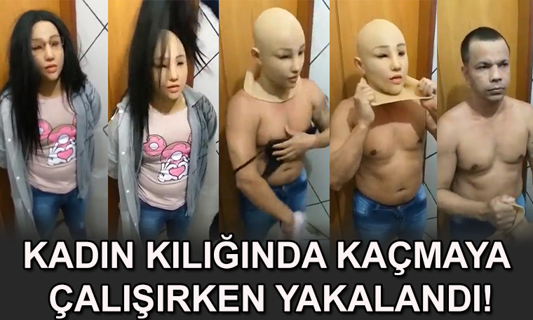 Brezilyalı çete lideri hapishaneden kadın kılığında kaçmaya çalışırken yakalandı