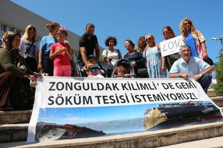 'Zonguldak Gemi Söküm İstemiyor'