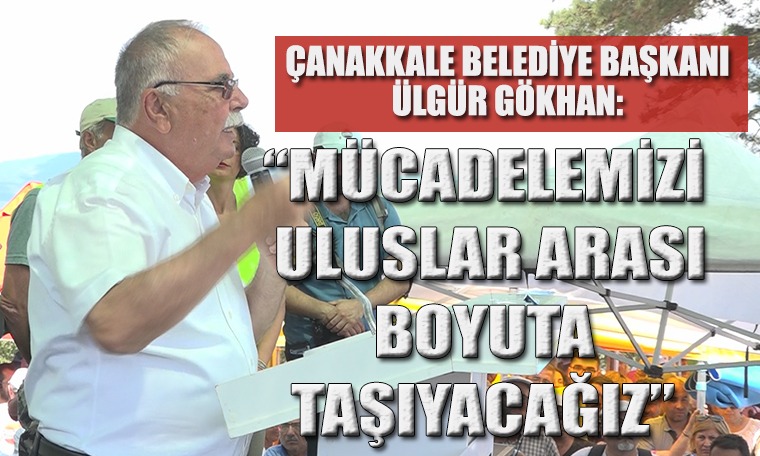 Çanakkale Belediye Başkanı Gökhan Ülgür yurttaşlara seslendi