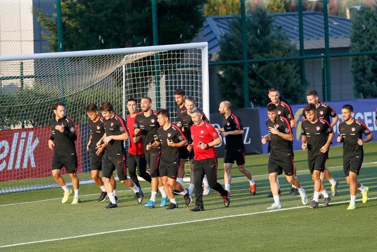 A Milli Futbol Takımı'nda mesai başladı (02.09.2019)