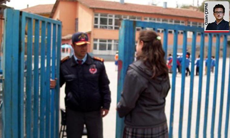 İşsiz, okul güvenliğini sağlayacak