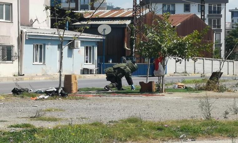 Kartal'da şüpheli poşet polisi alarma geçirdi