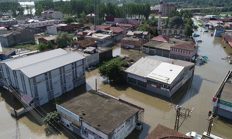 Samsun Valiliği'nden “sel” açıklaması