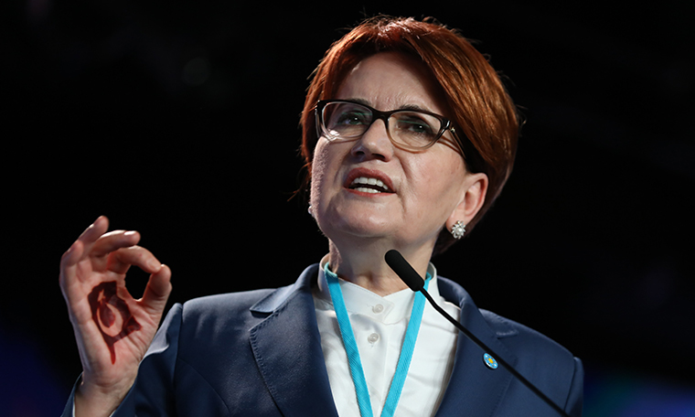 Akşener'den Kaftancıoğlu'na destek mesajı