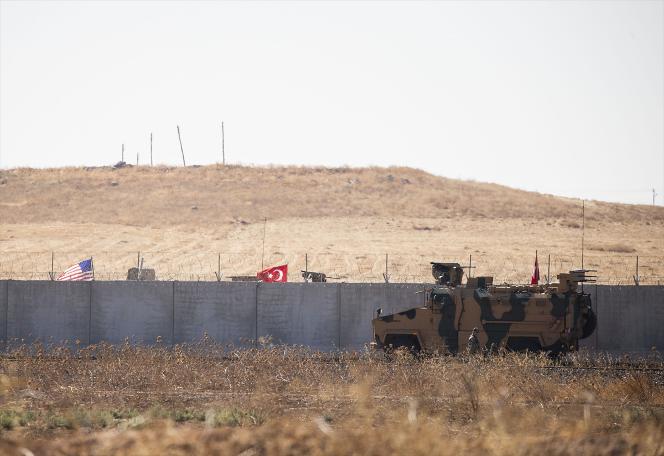 Türk ve ABD askerleri ortak kara devriyesine başladı... İlk kareler