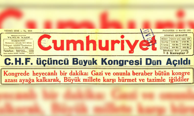 CHP 100 yaşında