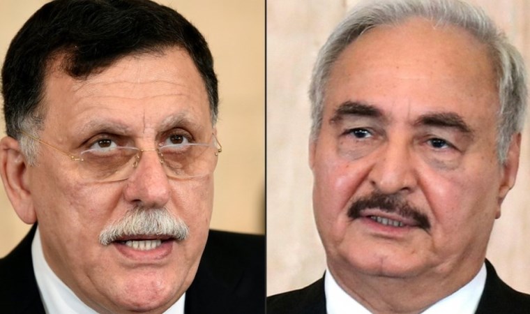 Libya krizi: Başbakan Sarraj ile General Hafter'in bugün görüşeceği öne sürüldü