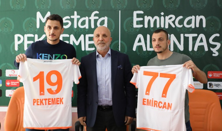 Aytemiz Alanyaspor'dan çifte imza