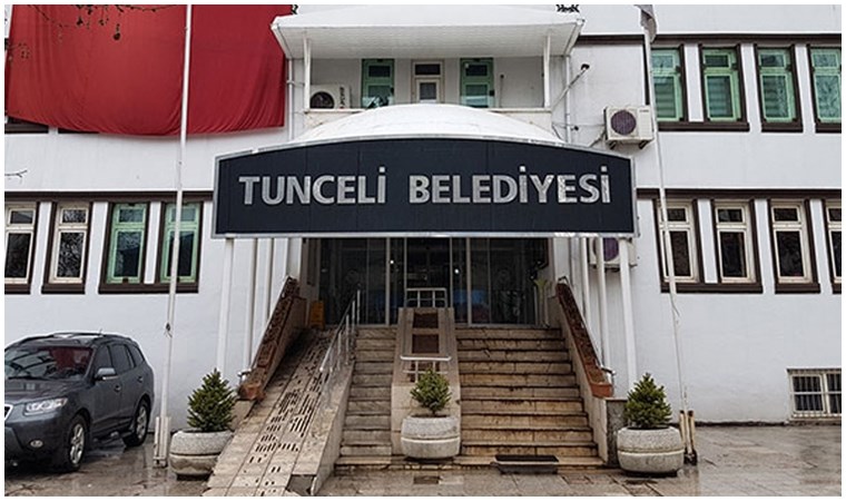 Tunceli Belediyesi'ne haciz