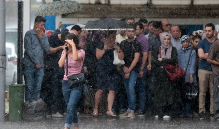 Meteoroloji'den karla karışık yağmur uyarısı (18.01.2020)