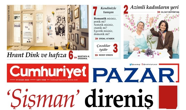 Cumhuriyet Pazar’da bu hafta (19.01.2020)