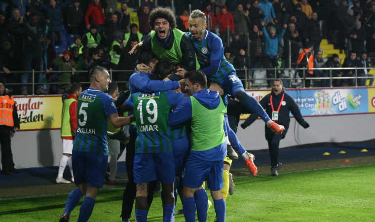 Çaykur Rizespor soluk aldı