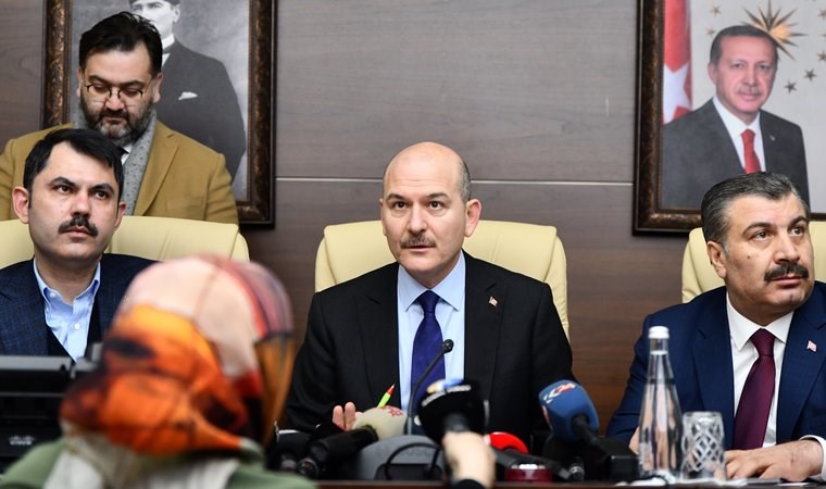 Soylu: 22 kişinin enkaz altında olduğu düşünülüyor