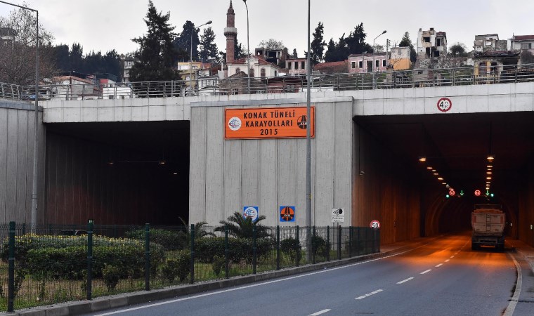 Konak Tüneli’nin sorumluluğu Büyükşehir’de