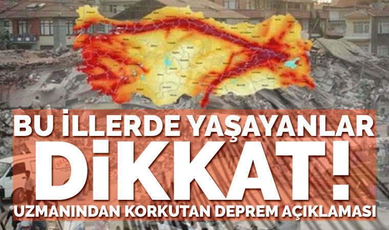 Bu illerde yaşayanlar dikkat! Uzmanından korkutan deprem açıklaması